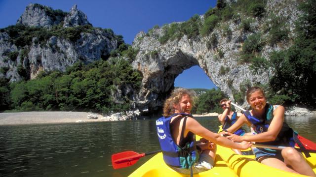 Canoe Pont Arc Gorges Ardeche