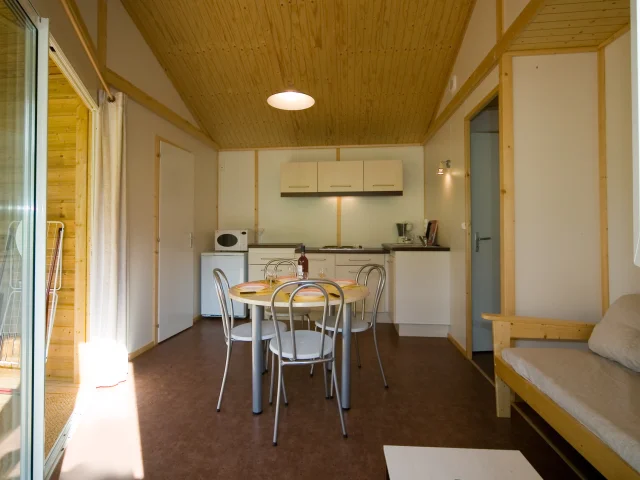 Intérieur Chalet La Cascade Aveyron