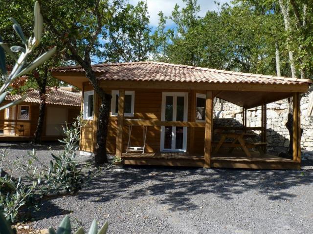 Wooden cottages