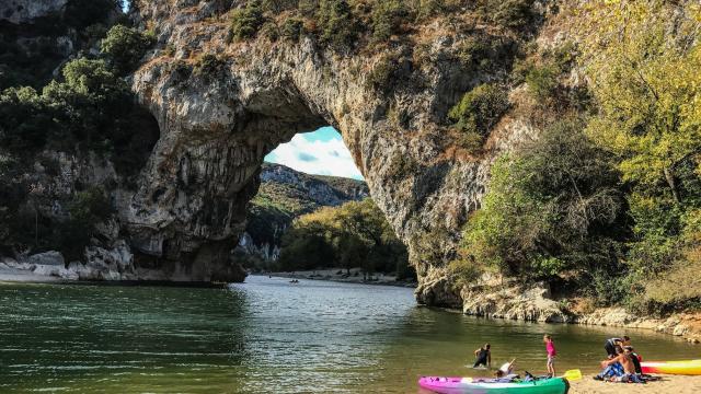 Canoé Gorges de l'Ardèche