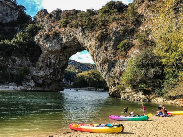 Canoé Gorges de l'Ardèche