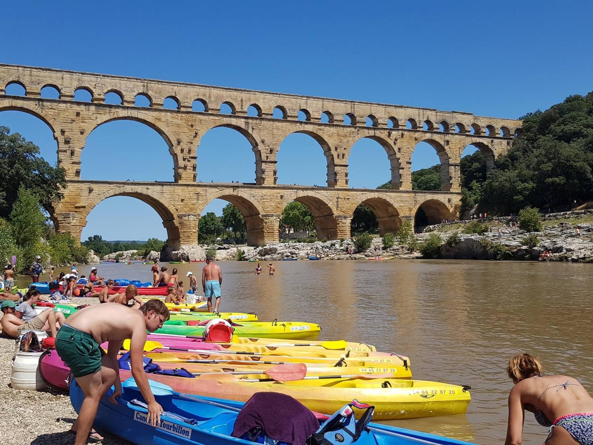 Visiter le site du Pont du Gard