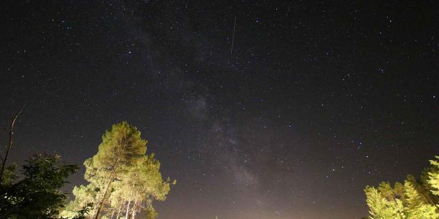 Ciel étoile Filante