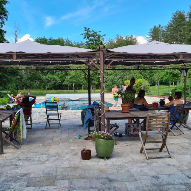 Piscine Et Terrasse Moulin De Crouy