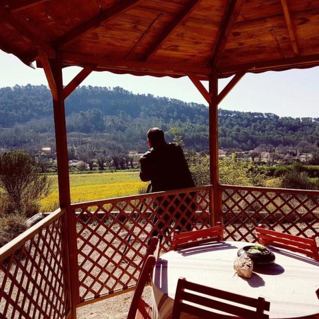 Terrasse Gîte Luberon