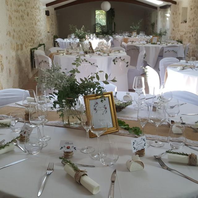 Tables Mariage La Brette