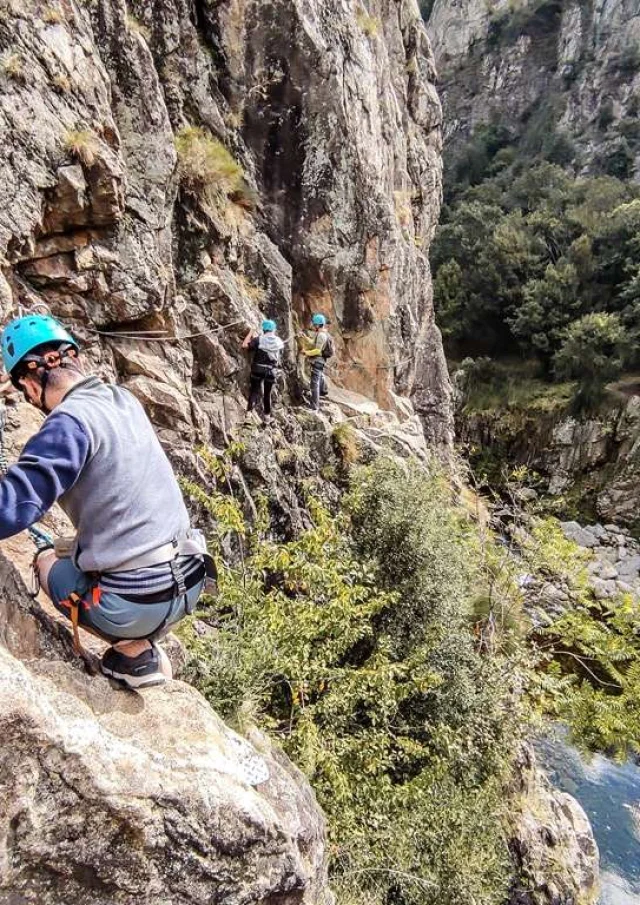 Location Gite Fevrier Vacances Hiver Loisirs Escalade Via Corda Ardeche