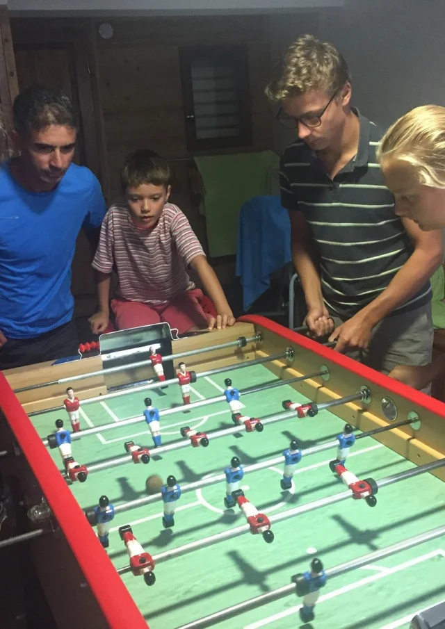 Location Gite Vacances Noel Loisirs Enfants Interieur Babyfoot