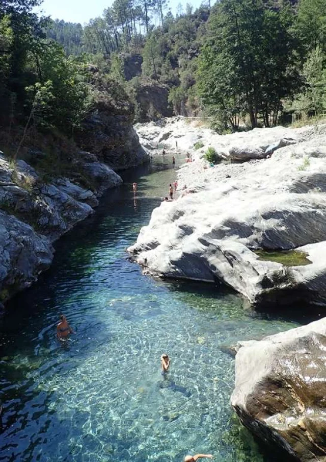 Baignade riviere Cévennes dans le Gard