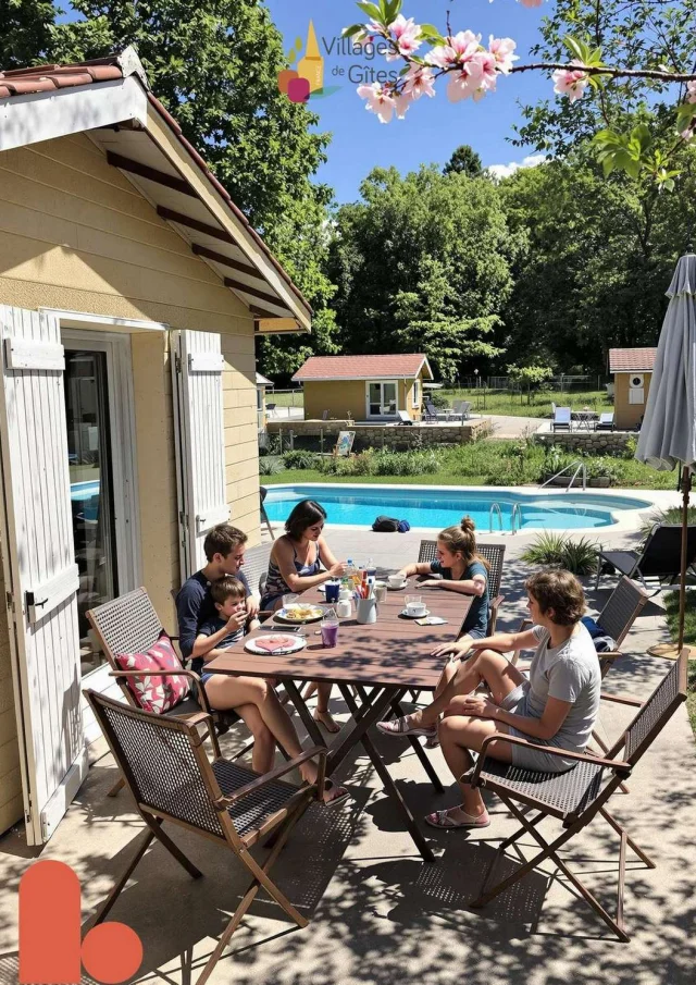 Location Vacances De Paques Gite France Avec Piscine Pour Famille 12